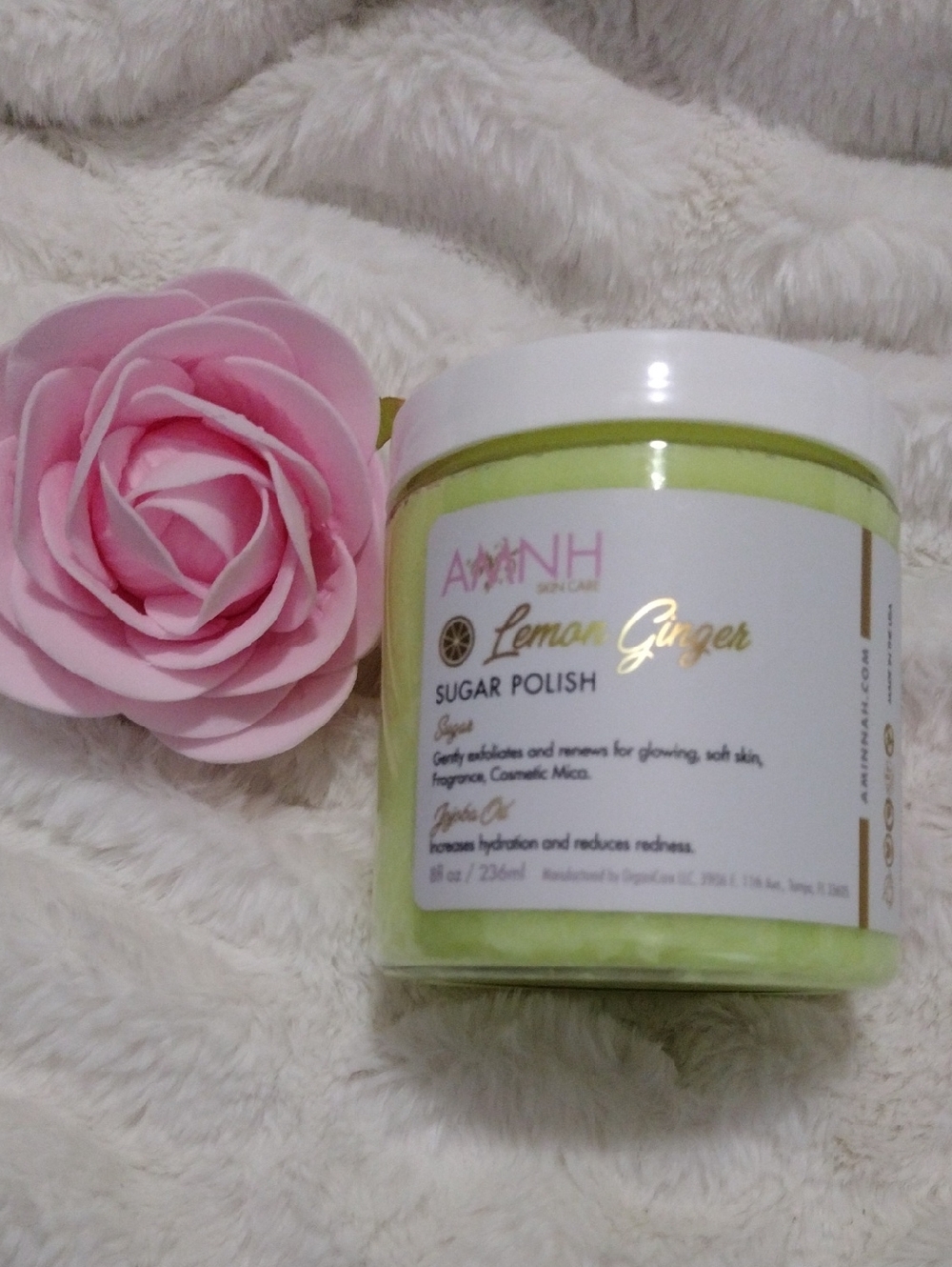 Lemon Ginger Sugar Polish